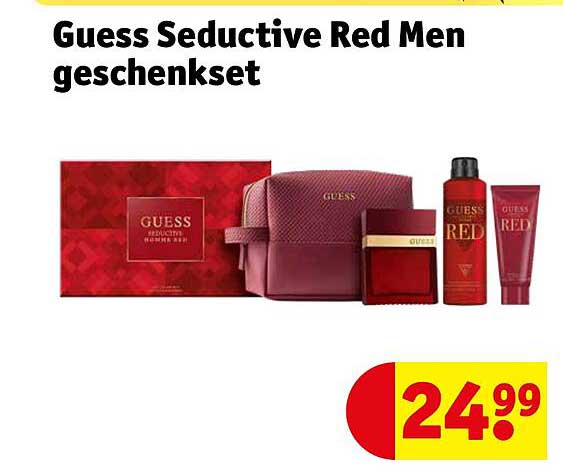 Guess Seductive Red Men geschenkset