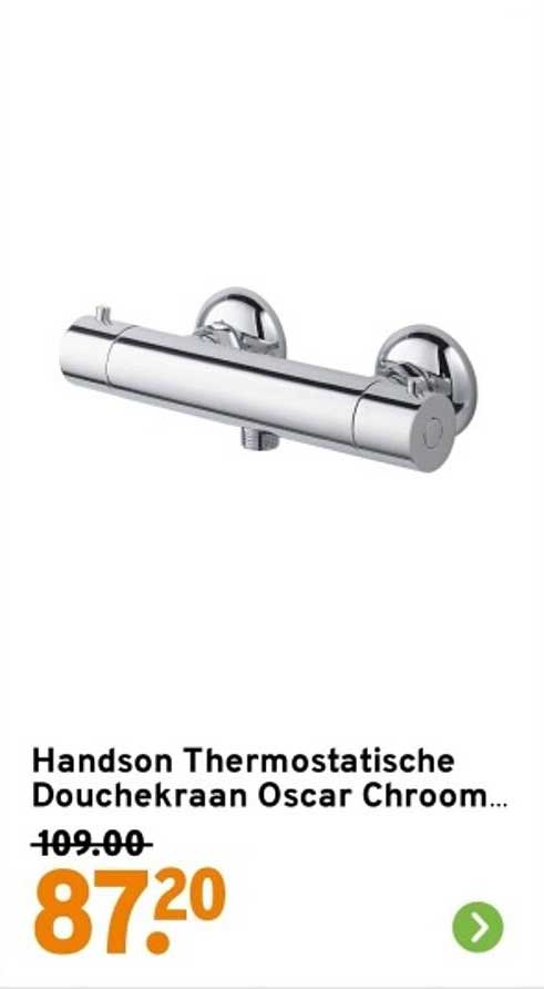 Handson Thermostatische Douchekraan Oscar Chroom