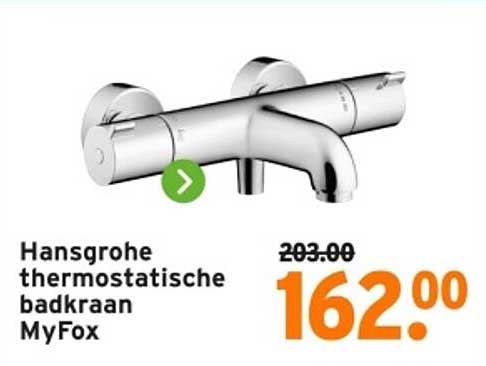 Hansgrohe thermostatische badkraan MyFox