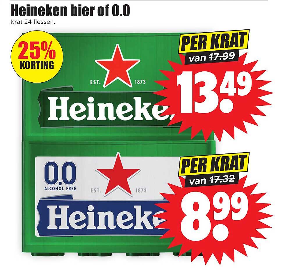 Heineken bier of 0.0