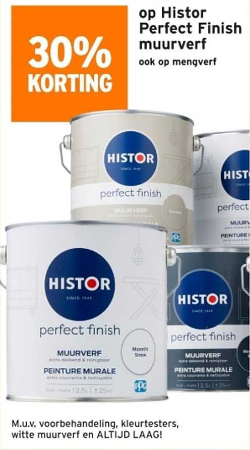 Histor Perfect Finish muurverf