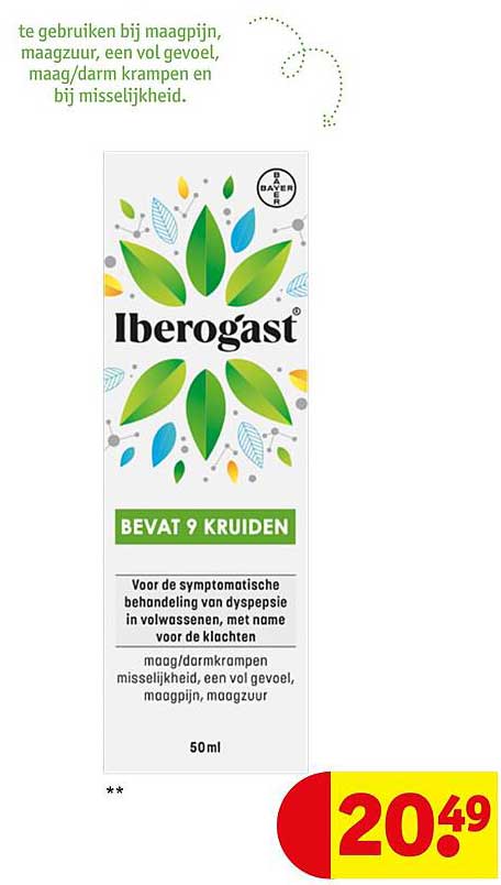 Iberogast Bevat 9 Kruiden