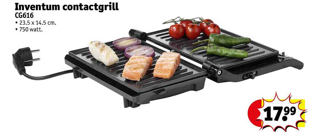 Inventum contactgrill