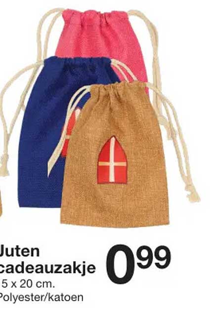 Juten cadeautasje