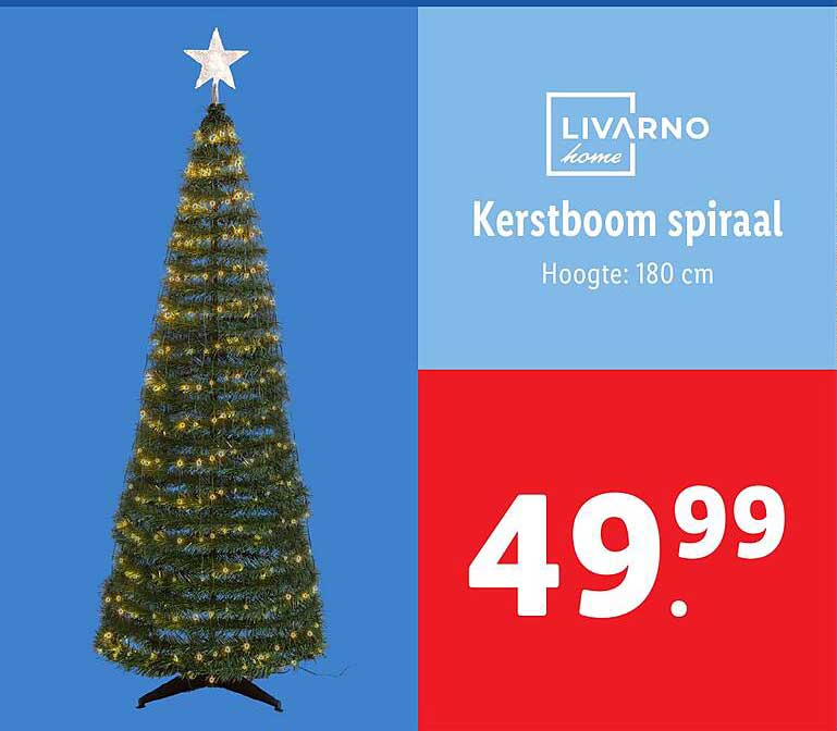 Kerstboom spiraal