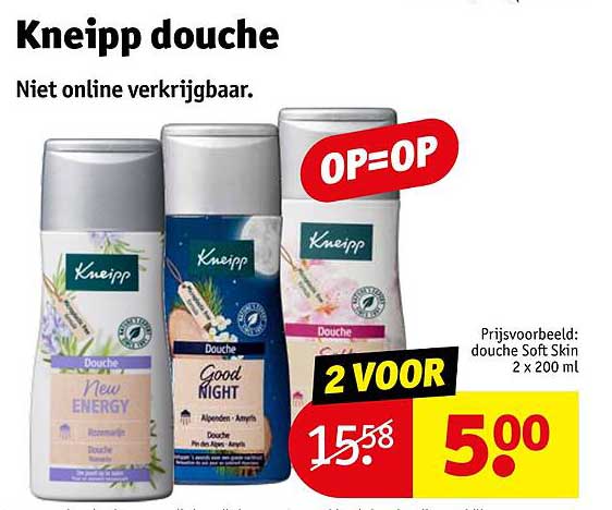 Kneipp douche