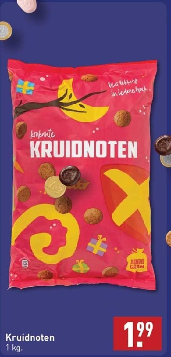 Krokante Kruidnoten