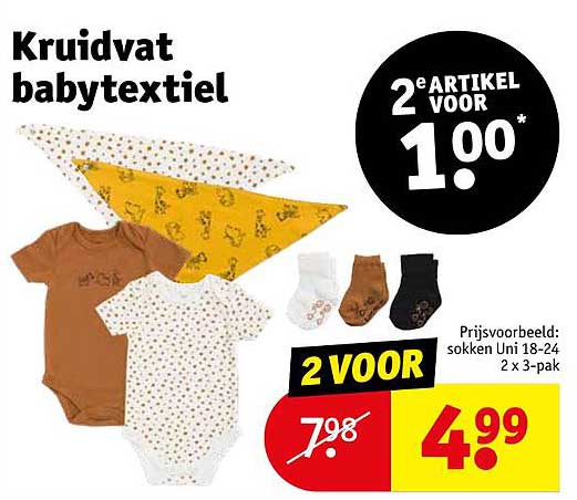 Kruidvat babytextiel