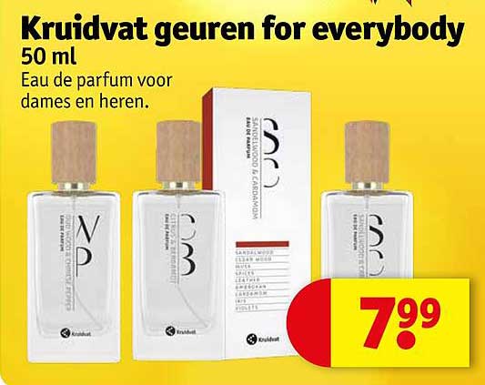 Kruidvat geuren for everybody