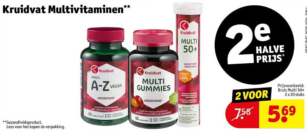 Kruidvat Multivitaminen**