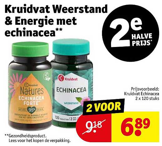 Kruidvat Weerstand & Energie met echinacea