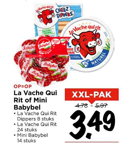 La Vache Qui Rit of Mini Babybel