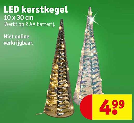 LED kerstkegel