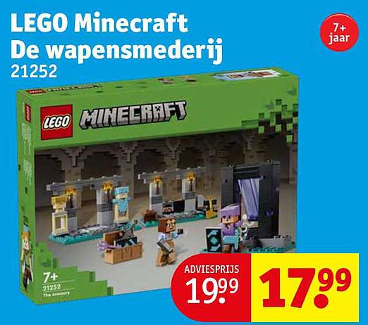 LEGO Minecraft De wapensmederij 21252