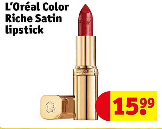 L'Oréal Color Riche Satin lipstick