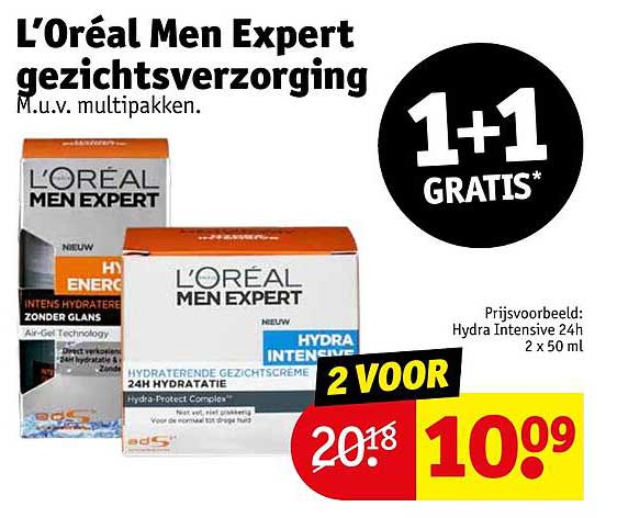 L’Oréal Men Expert gezichtsverzorging