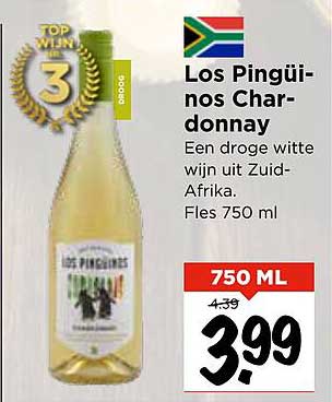 Los Pingüinos Chardonnay