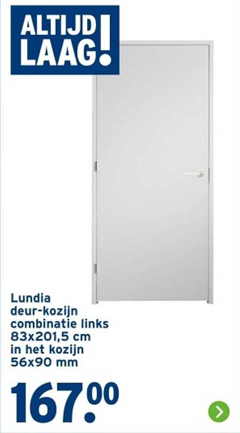 Lundia deur-kozijn combinatie links