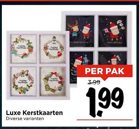 Luxe Kerstkaarten