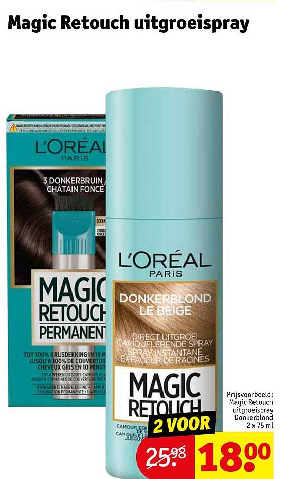 Magic Retouch uitgroeispray