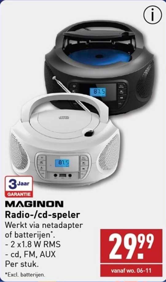 MAGINON Radio-/cd-speler