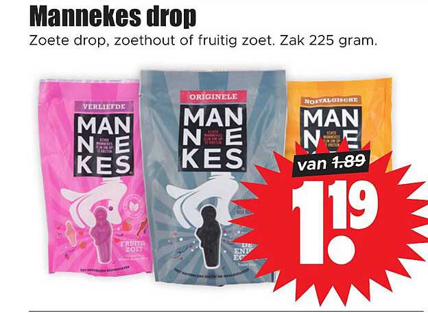 Mannekes drop