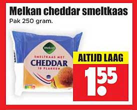 Melkan cheddar smeltkaas