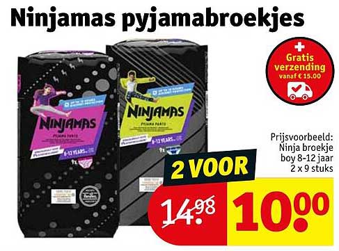 Ninjamas pyjamabroekjes