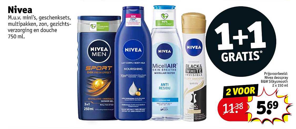 Nivea 1+1 GRATIS