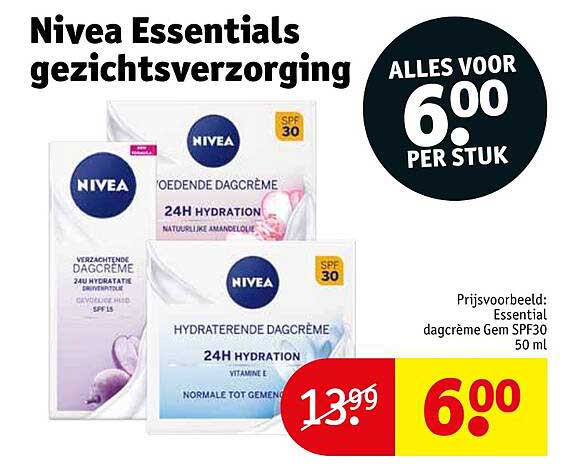 Nivea Essentials gezichtsverzorging