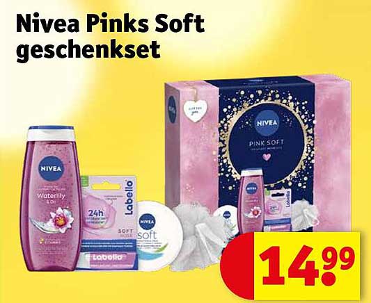 Nivea Pinks Soft geschenkset