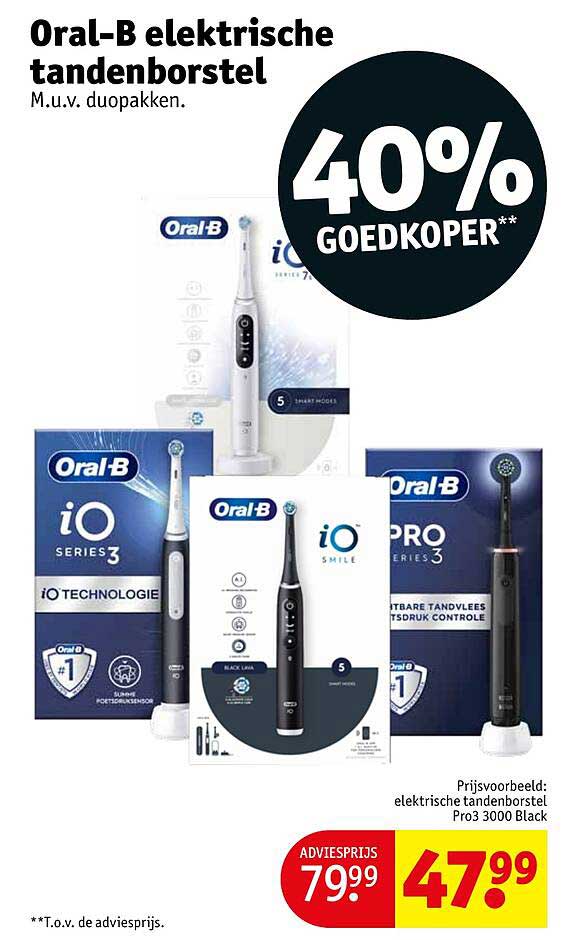 Oral-B elektrische tandenborstel