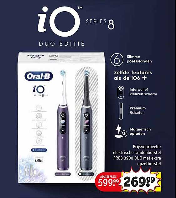 Oral-B iO Series 8 Duo Editie