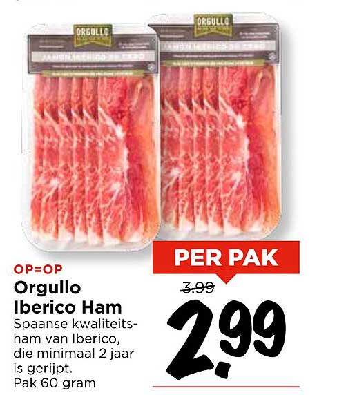 Orgullo Iberico Ham