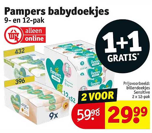 Pampers babydoekjes