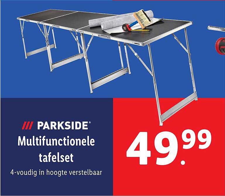 PARKSIDE Multifunctionele tafelset