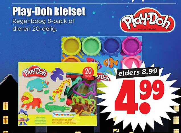 Play-Doh kleiset