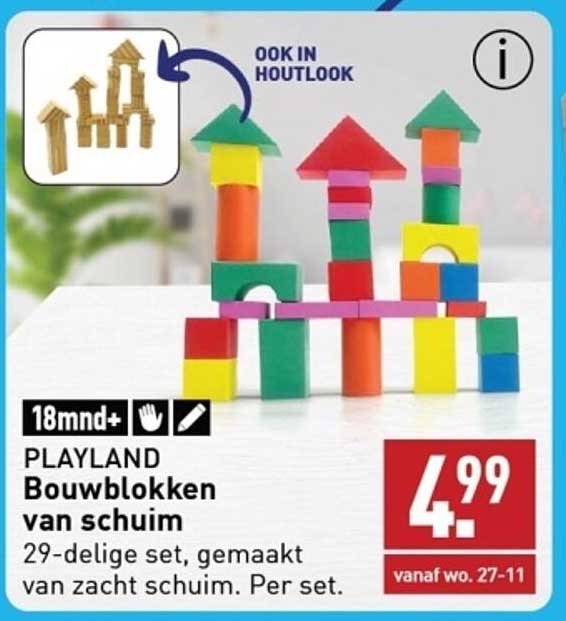 PLAYLAND Bouwblokken van schuim