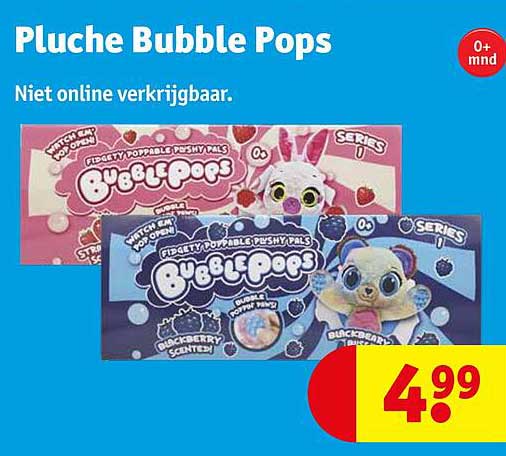 Pluche Bubble Pops