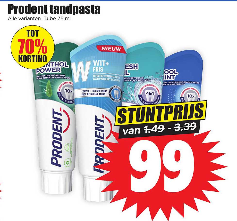 Prodent tandpasta