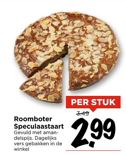 Roomboter Speculaastaart