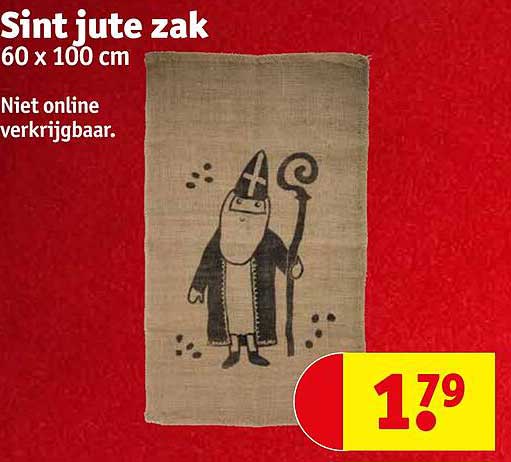 Sint jute zak