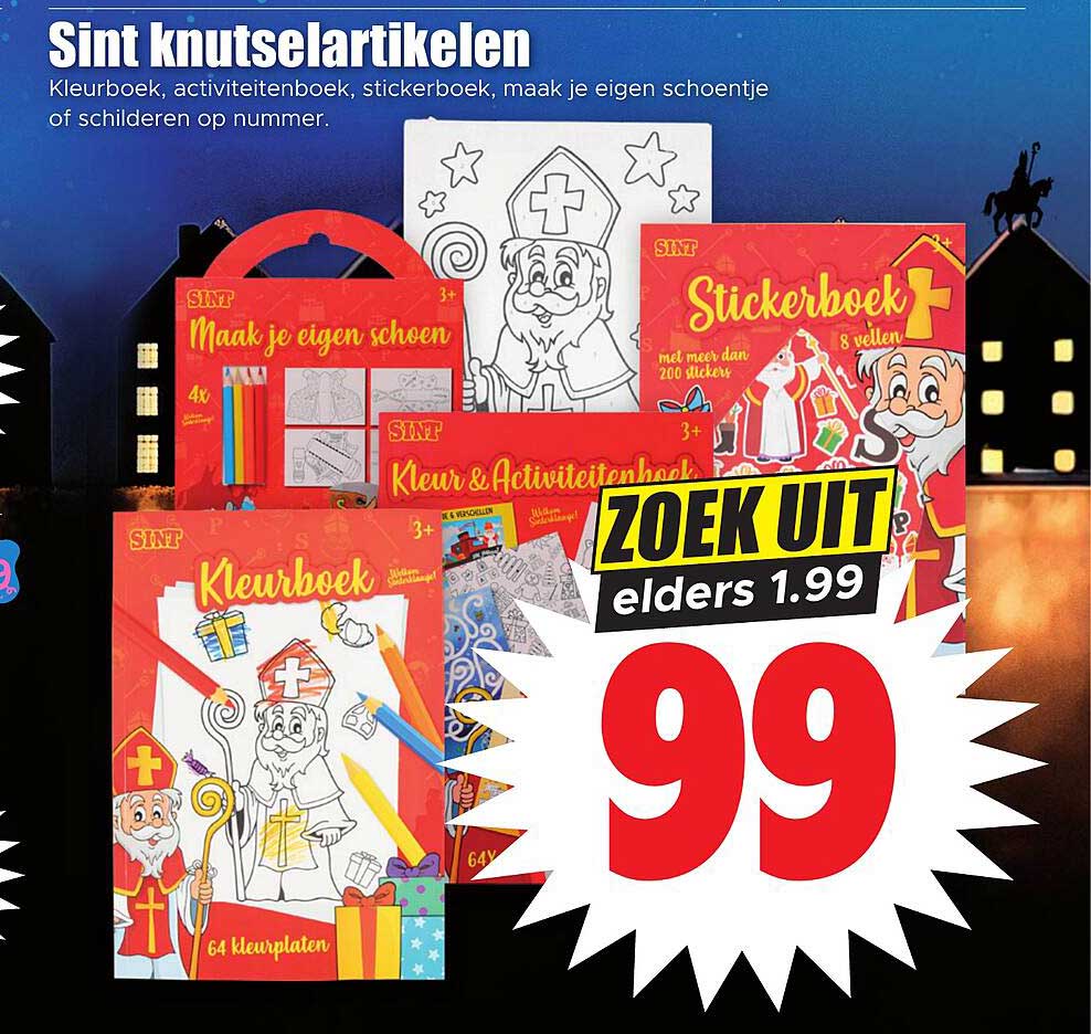 Sint knutselartikelen