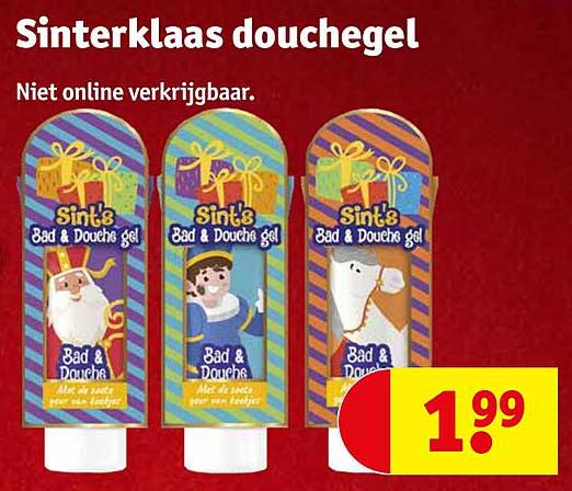 Sinterklaas douchegel