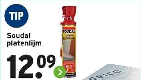 Soudal platenlijm