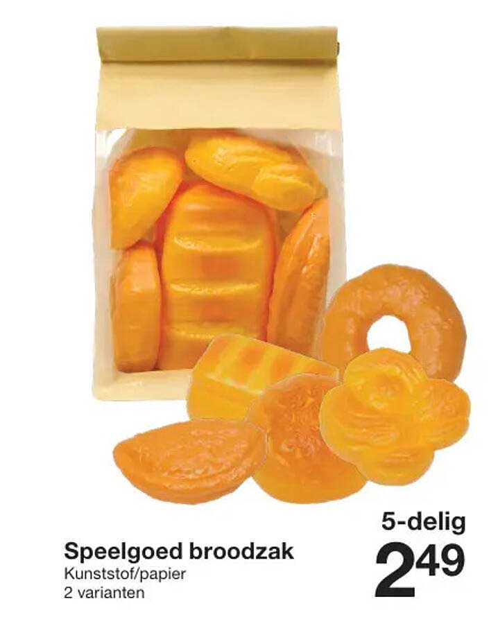 Speelgoed broodzak