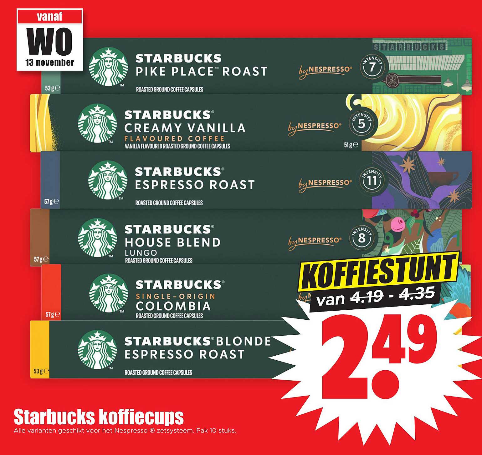 Starbucks koffiecups