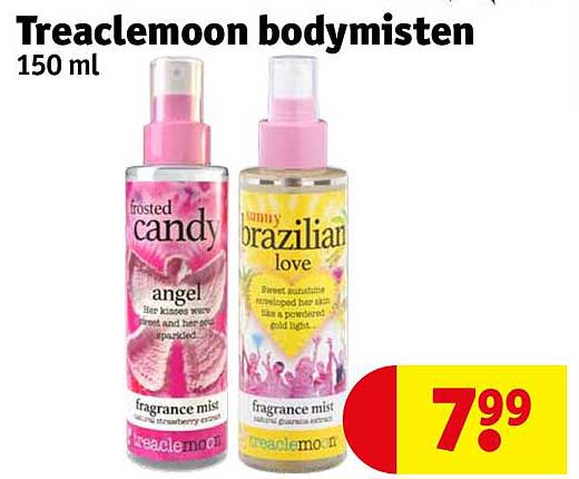 Treaclemoon bodymist