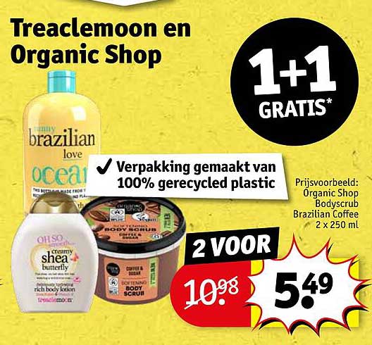 Treaclemoon en Organic Shop