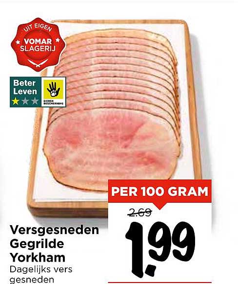 Versgesneden Gegrilde Yorkham